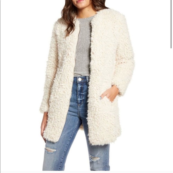 BB Dakota Jackets & Blazers - NWT BB Dakota | Soft Spot Teddy Shag Coat